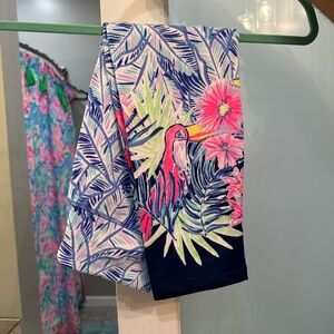 Bennet Blue Let’s Mango cropped legging. size Small. BNWOT. NEVER WORN.